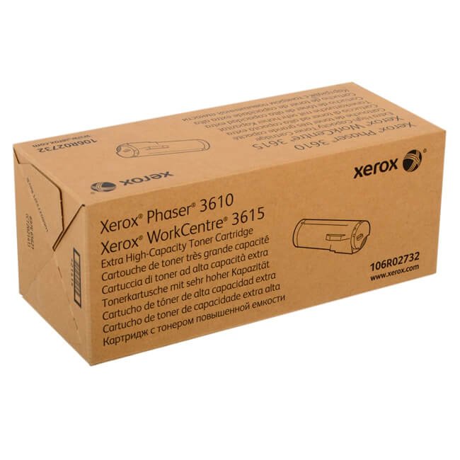 Toner Xerox 106R02732 Negro  25,300 paginas.