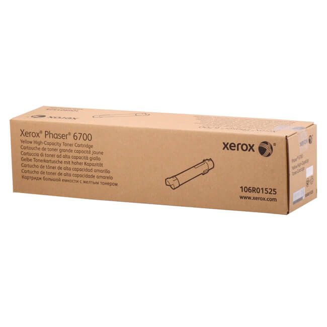 Toner Xerox 106R01525 Yellow 12,000 páginas