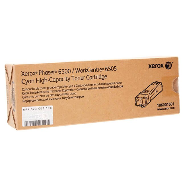 Toner Xerox 106R01601 Cyan 2,500 páginas