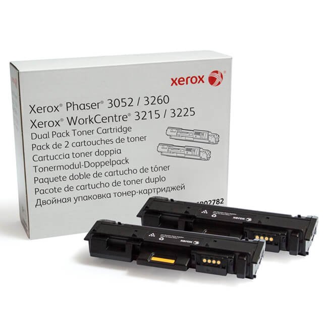 Toner Xerox 106R02782 Negro 6,000 páginas