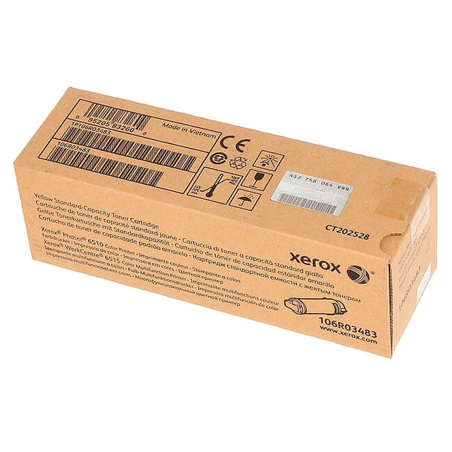 Toner Xerox 106R03483 Yellow 1,000 páginas