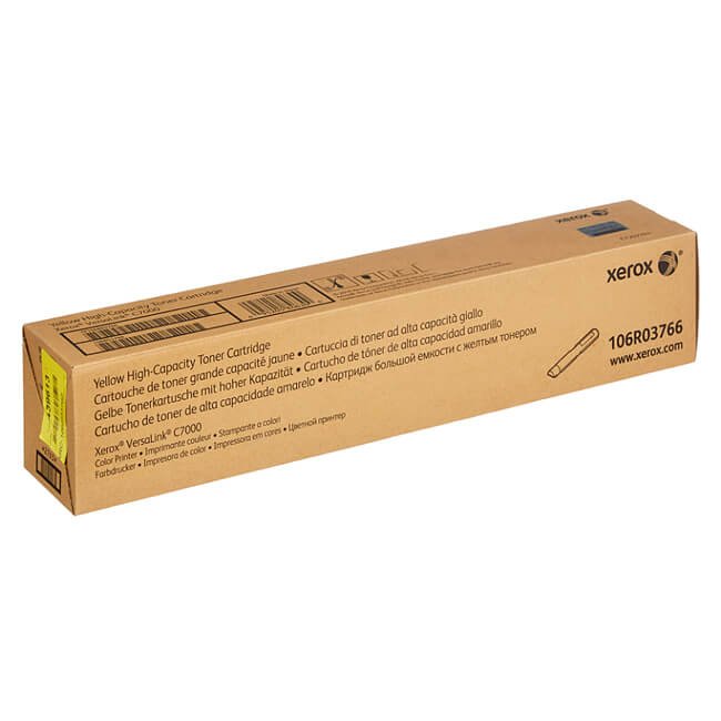 Toner Xerox 106R03766 Yellow 10,100 páginas