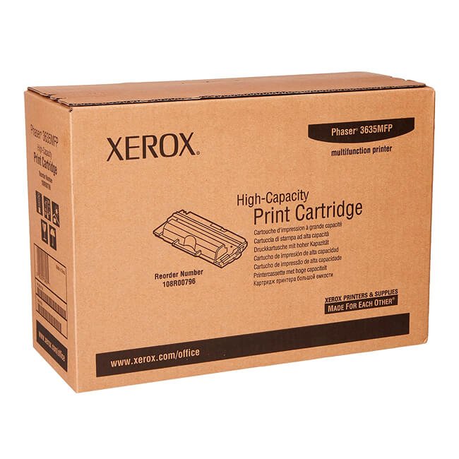 Toner Xerox 108R00796 Negro 10,000 páginas