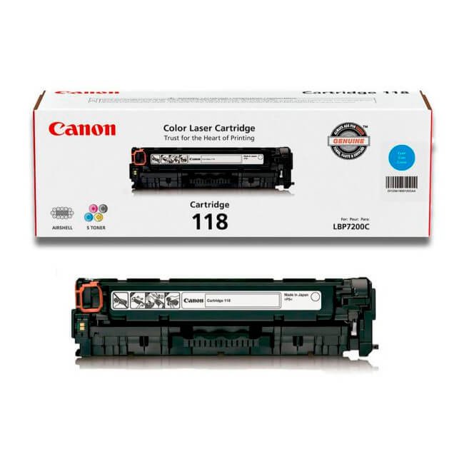 Toner Canon 118 Cyan 2,900pag