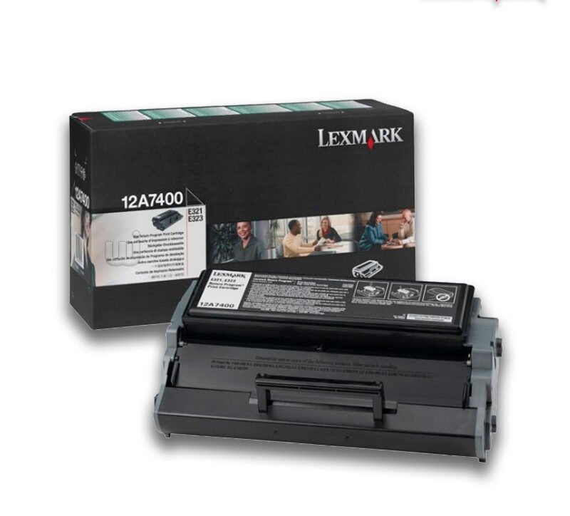 Tóner Lexmark 12A7400 Negro 3,000pag