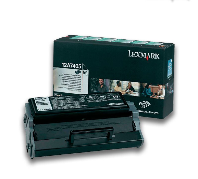 Tóner Lexmark 12A7405 Negro 6,000pag