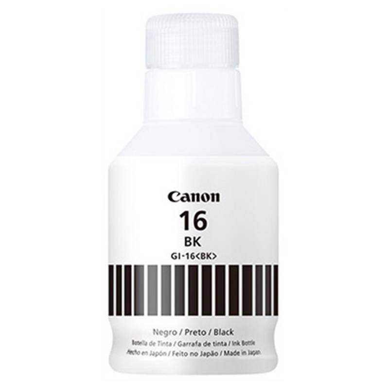 Tinta Canon GI-16BK  Negro 70ML 7,000 Pag.  Pixma GX6010