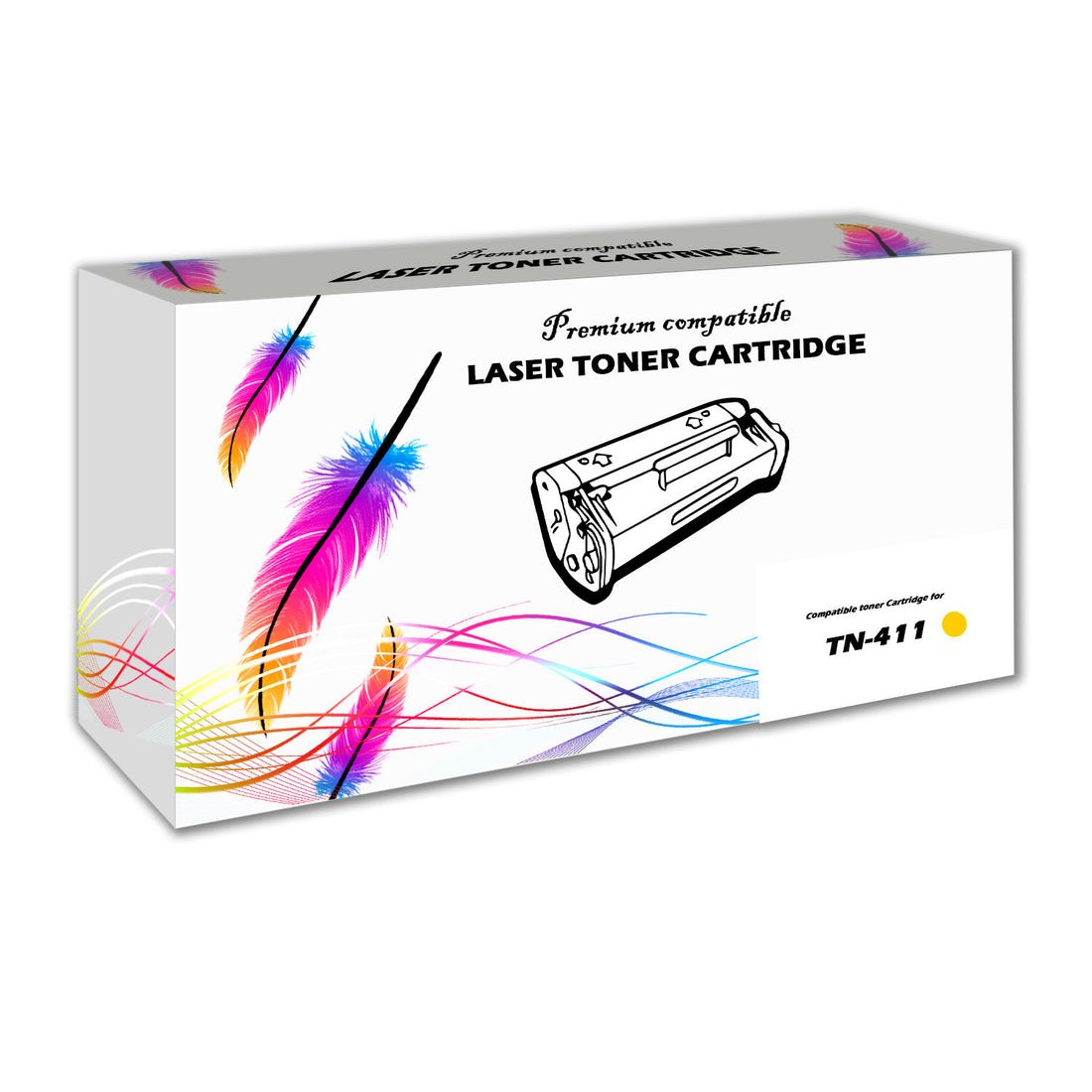 Toner Brother TN-411 Yellow 1.8K Pág. HL L8260CDW Compatible