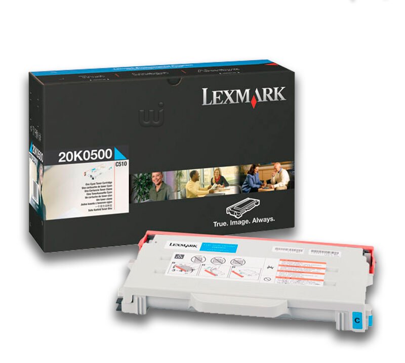 Tóner Lexmark 20K0500 Cyan 3,000pag