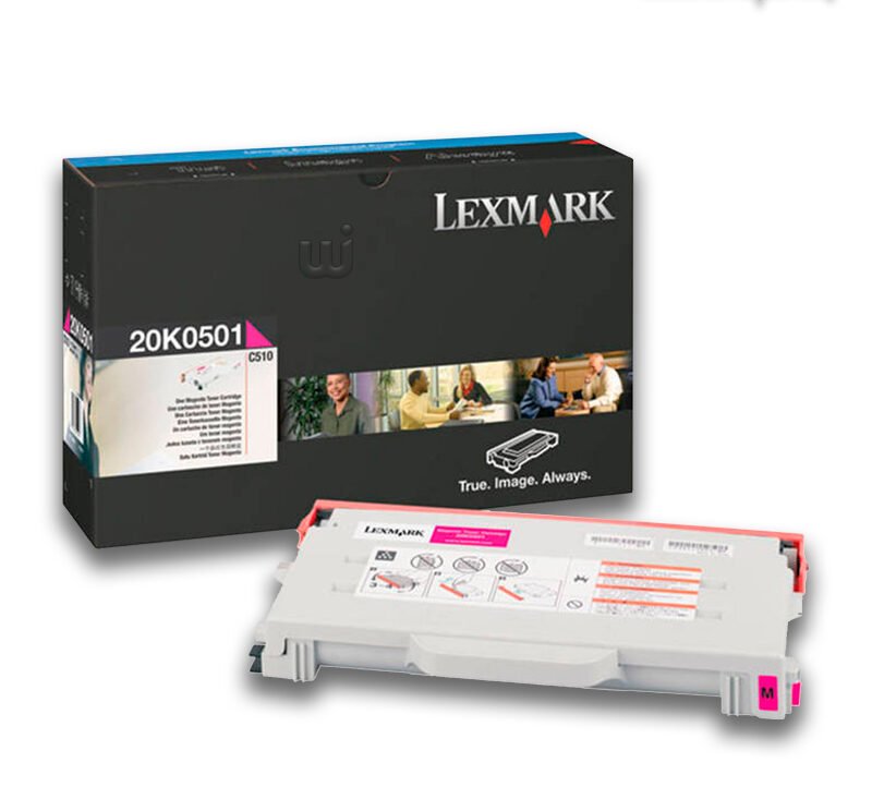 Tóner Lexmark 20K0501 Magenta 3,000pag