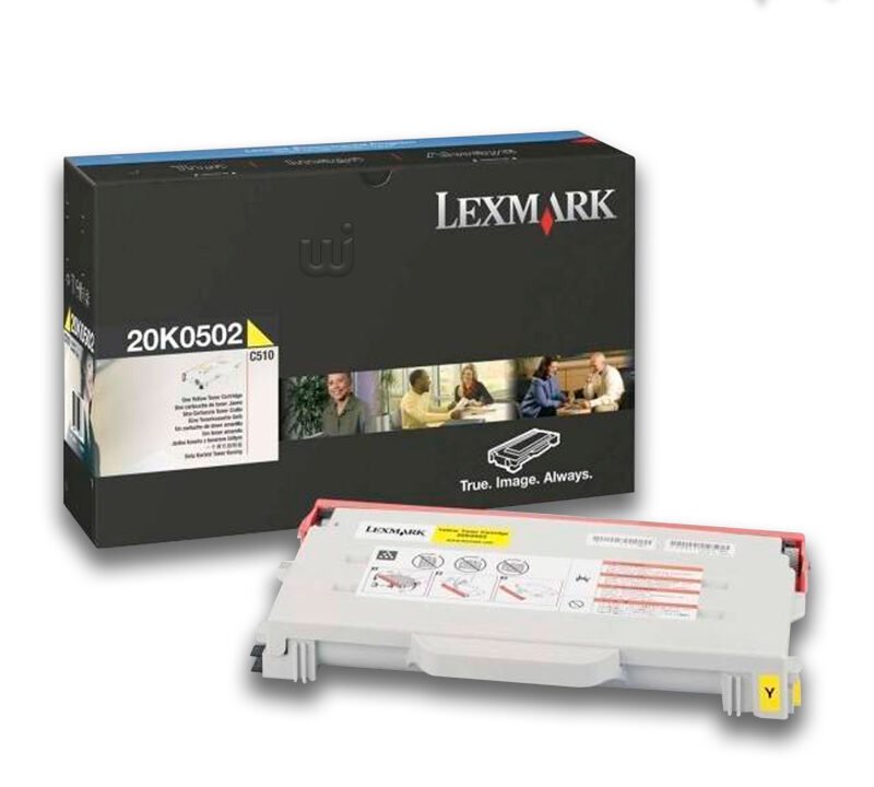 Tóner Lexmark 20K0502 Yellow 3,000pag