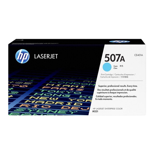 Toner Hp 507A (CE401A) Cyan 6,000 Pag LaserJet Pro M551dn