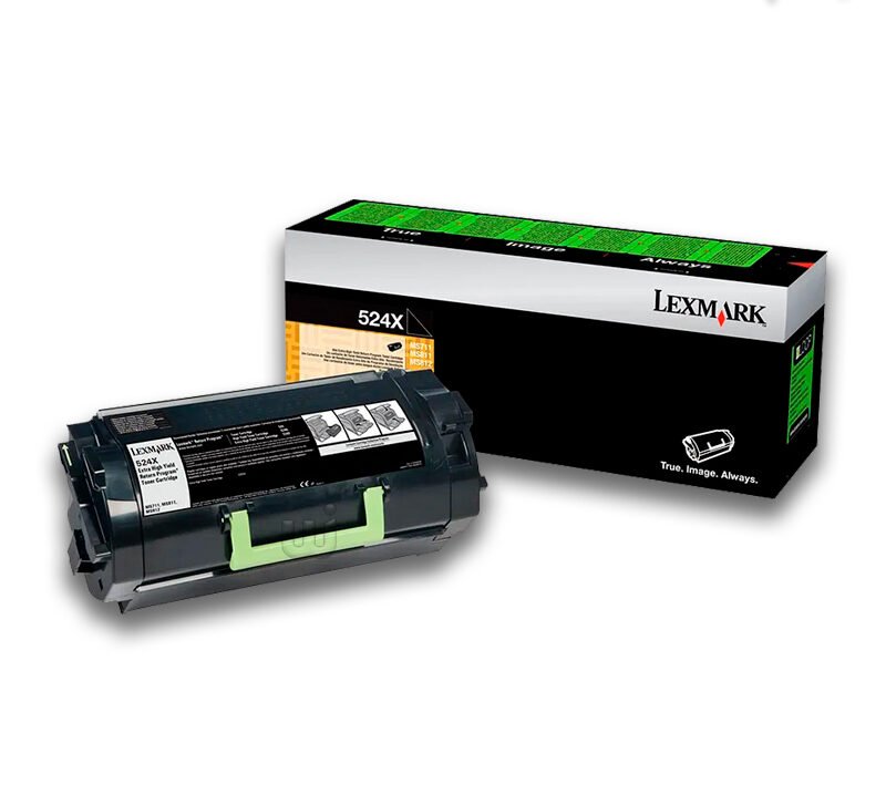 Tóner Lexmark 52D4X00 Negro 45,000pag