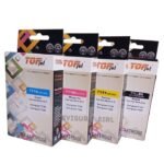 TINTA COMPATIBLE HP 711 CARTUCHO NEGRO CYAN YELLOW MAGENTA - Imagen 3