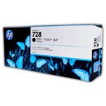 TINTA HP 728 F9J68A MATTE BLACK 300ML PARA T730, T830