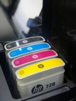 Tinta HP F9J63A (728) Cyan 40ML - Imagen 3