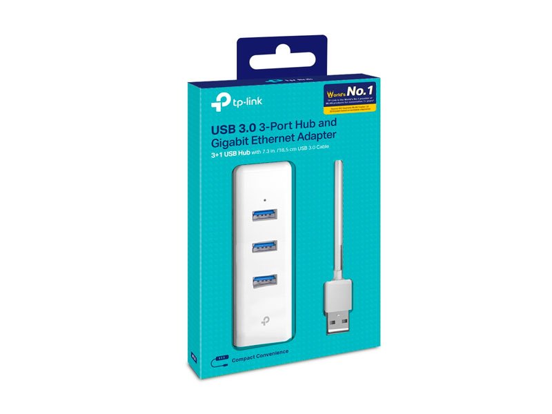 ADAPTADOR TP-LINK  UE330  USB 2 EN 1 3.0 GIGABIT