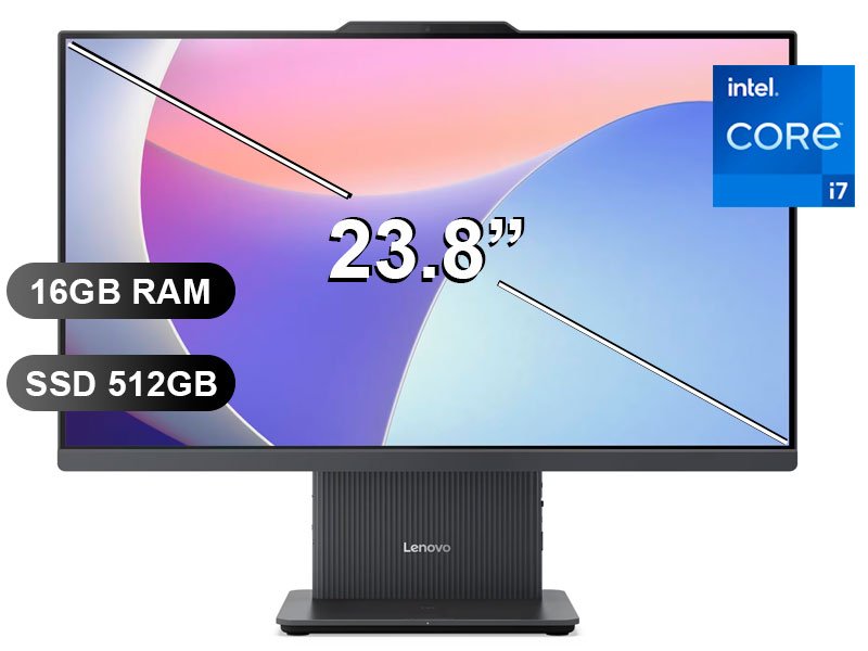 AIO LENOVO IDEACENTRE 24IRH9 I7-13620H/ 16GB/ SSD512GB/ 23.8/ FREE/ F0HN00MJLD
