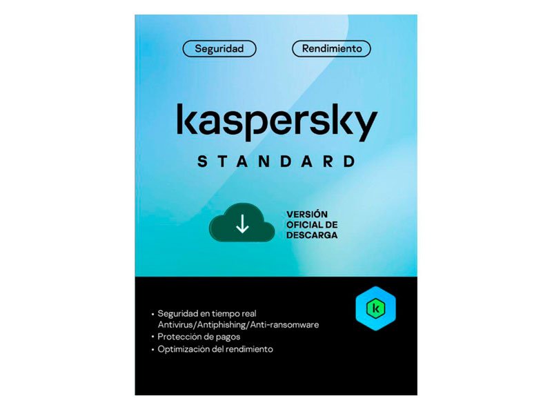 ANTIVIRUS KASPERSKY STANDAR 12M-Base (10 Dispositivo) KL1041D5KFS