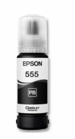 Botella de Tinta Epson T555120 (555) Negro Photo 70ml - Imagen 3