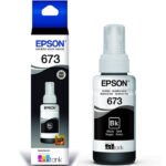 Botella de Tinta Epson T673 (T673120) Negro 70ml - Imagen 2