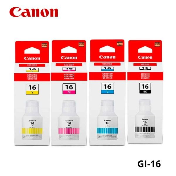 KIT TINTA CANON GI-16 PARA GX6010, GX7010