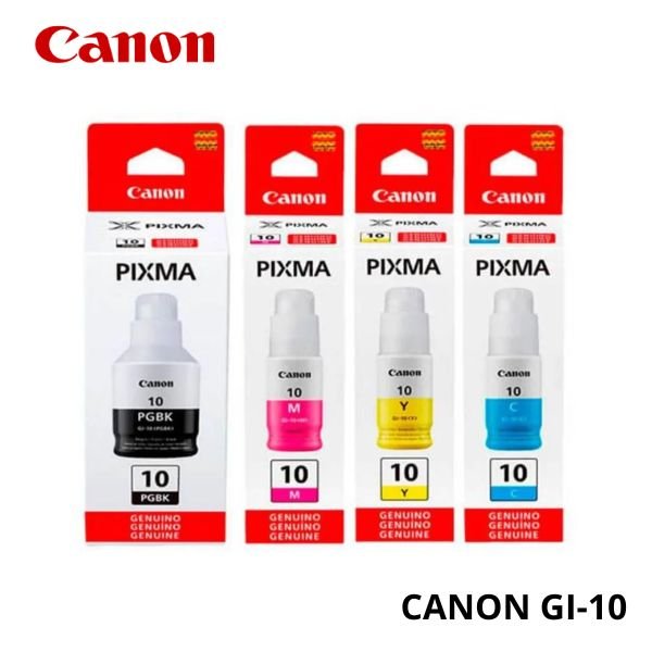 KIT TINTA CANON GI-10 PARA G5010 G6010