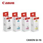 KIT TINTA CANON GI-16 BK C M Y + CABEZAL PH-S MAXI KIT - Imagen 3