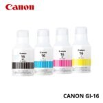 KIT TINTA CANON GI-16 BK C M Y + CABEZAL PH-S MAXI KIT - Imagen 4