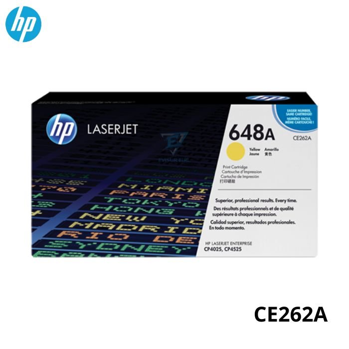 TONER HP 648A YELLOW CE262A L.J. CP4525 11K PG