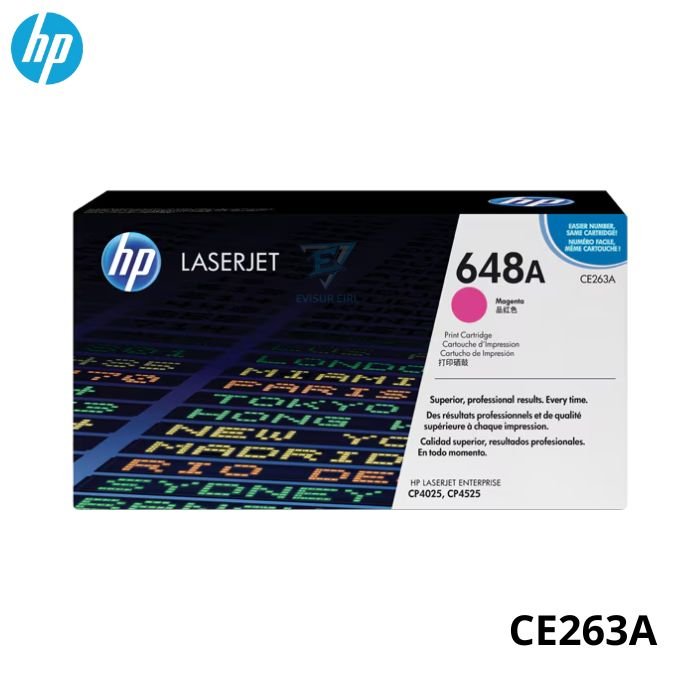 TONER HP 648A MAGENTA CE263A L.J. CP4525 11K PG