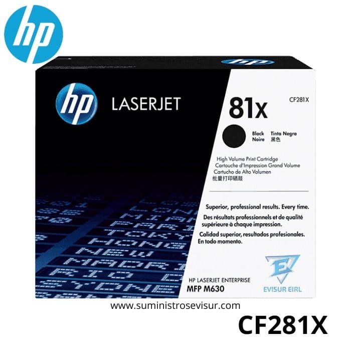 TONER HP 81X CF281X NEGRO ORIGINAL