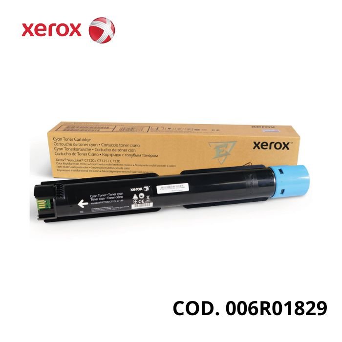TONER XEROX 006R01829 CYAN PARA C7120/25/30