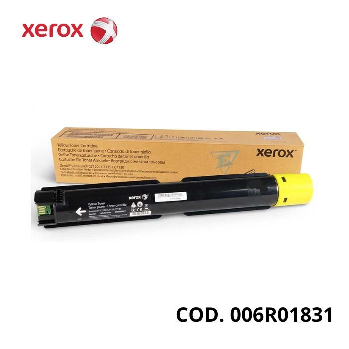 TONER XEROX 006R01831 AMARILLO PARA C7120/25/30