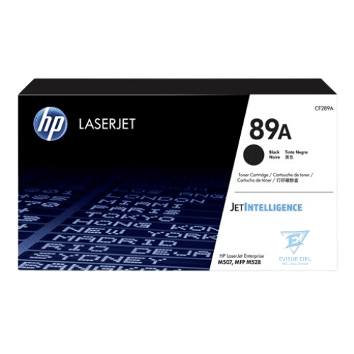 TONER HP CF289A 89A L.J.E M507 NEGRO 5K PAG