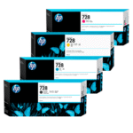 TINTA HP 728 F9K17A CYAN 300ML HP DesignJet T730, T830 - Imagen 2