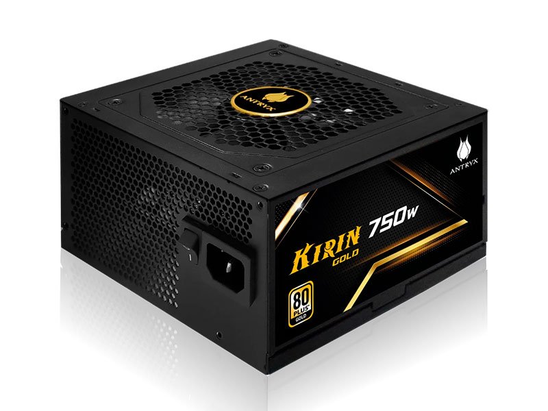 FUENTE DE PODER ANTRYX 750W KIRIN 80PLUS GOLD (GPX750S)