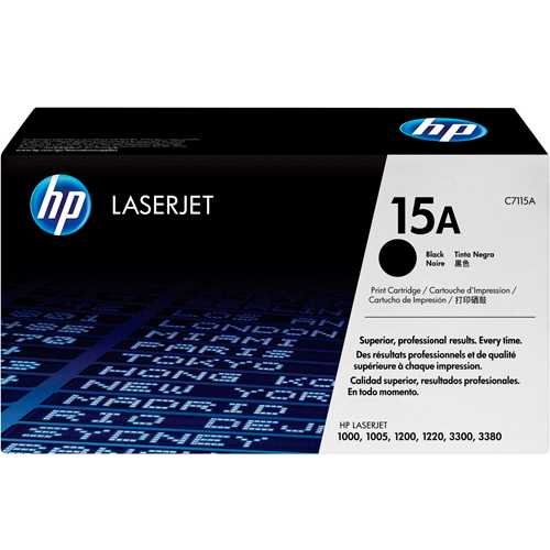 TONER HP 15A C7115A NEGRO ORIGINAL