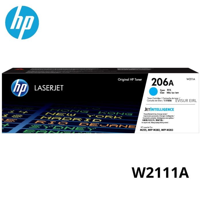 TONER HP 206A CYAN W2111A 1,250 PAGINAS ORIGINAL