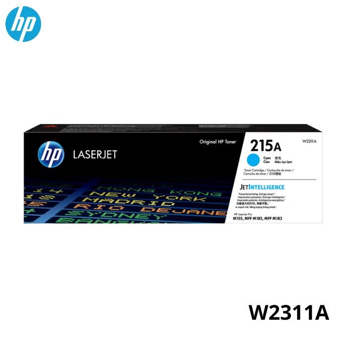 Tóner Hp 215A W2311A Cyan Color LaserJet Pro MFP M155A, M183FW