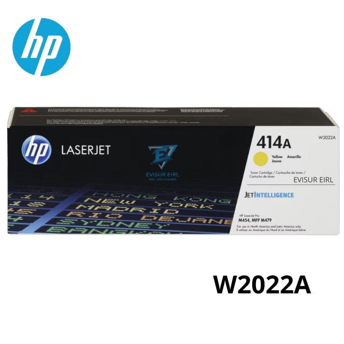 TONER HP 414A YELLOW W2022A ORIGINAL