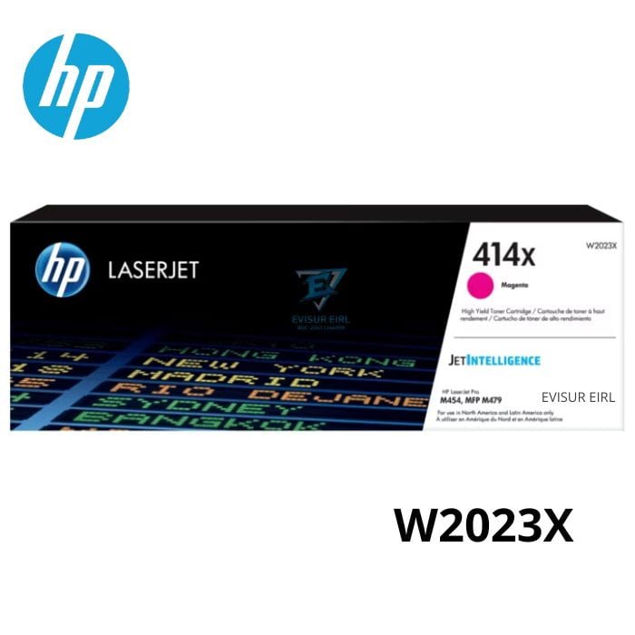 TONER HP 414X W2023X MAGENTA 6,000 PAG. ORIGINAL