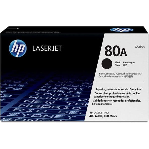 TONER HP 80A CF280A NEGRO ORIGINAL