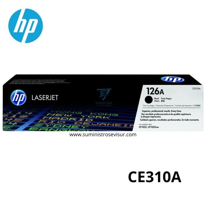 TONER HP 126A CE310A NEGRO CP1025 ORIGINAL