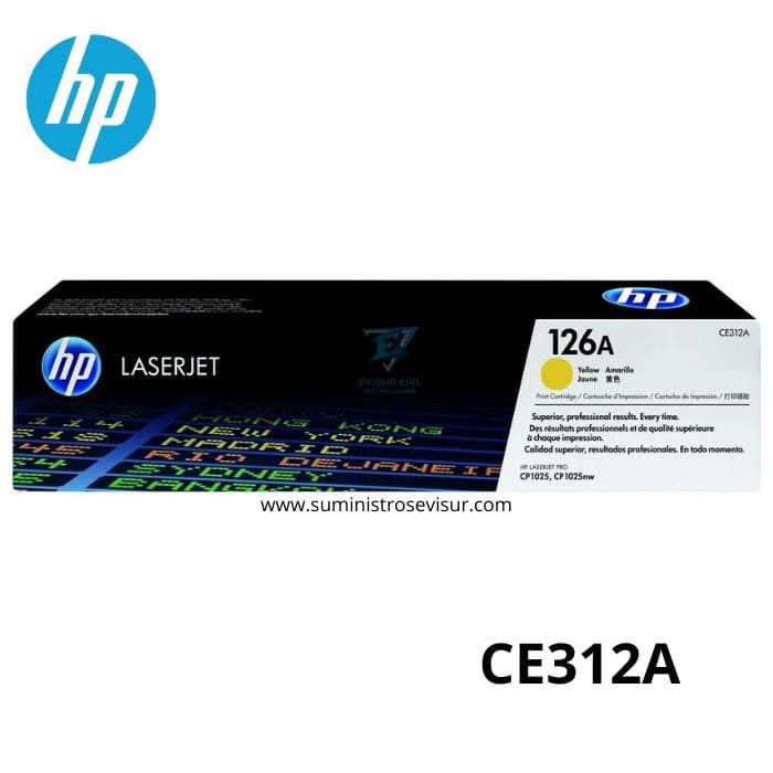 TONER HP 126A CE312A YELLOW CP1025 ORIGINAL