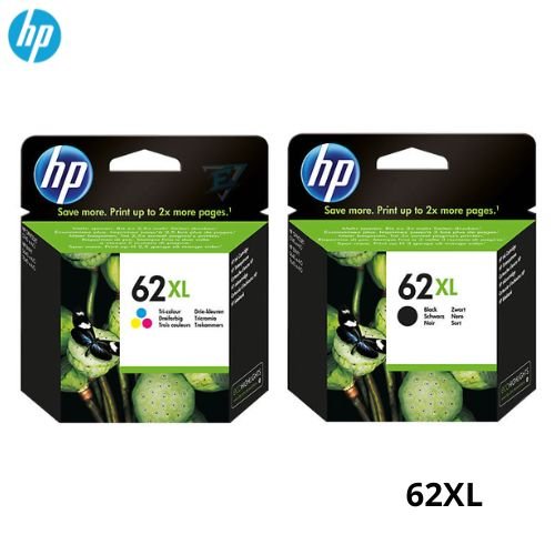 TINTA HP 62XL NEGRO Y TRICOLOR | PACK X 2