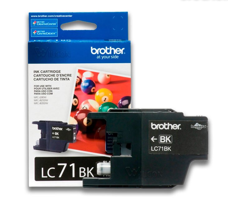 Tinta Brother LC-71BK Negro 300 paginas