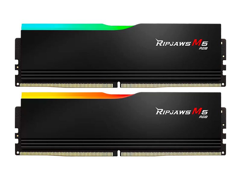 MEMORIA RAM G.SKILL RIPJAWS M5 32GB(16X2) DDR5 6000MHZ RGB F5-6000J3648D16GX2-RM5RK
