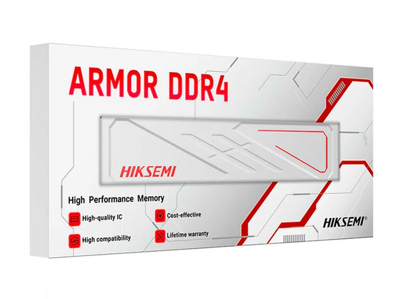 MEMORIA HIKSEMI 8GB ARMOR DDR4 3200MHZ WHITE HSC408U32E2-8