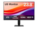 MONITOR LG 24U411A-B 120HZ/ 5MS/ IPS/ FHD/ VGA/ HDMI/ HDR10/ 23.8